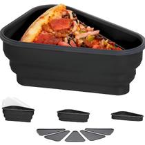 Pote Expansível para Pizza - Armazenamento Hermético e Fresco Pote Expansível para Pizza - Armazenamento Hermético e Fresco