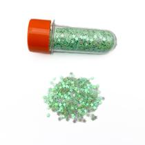 Pote Fimo Estrela Verde Brilho Lantejoula - 15 gramas Pote Fimo Estrela Verde Brilho Lantejoula - 15 gramas