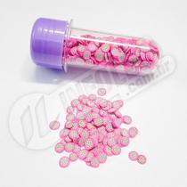 Pote Fimo Fatiado Pitaya Lantejoula - 15 gramas