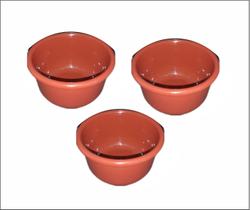 Pote Forma Cuba Cor de Barro Feijoada Redonda Plást 750ml 03