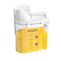 Pote Frasco Hermético Cozinha Cereais Ração Arroz Cozinha 1L Pote Frasco Hermético Cozinha Cereais Ração Arroz Cozinha 1L