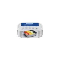 Pote Freezinox Inox Quadrado c/ Tampa 23cm 3,6L Pote Freezinox Inox Quadrado c/ Tampa 23cm 3,6L