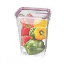 Pote Freshy com Travas Plástico Modular - Hermético 1,4L