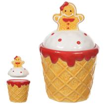 Pote Gingerbread C/ Tampa - 16cm