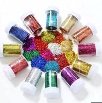 Pote Glitter Fino Importado - Cores Sortidas p/ Artes