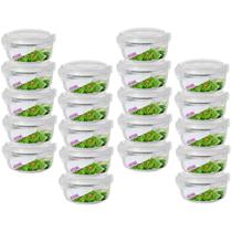 Pote Grão Papinha Tempero Vidro Tampa Não Vaza 400ml- 20 Un - QUALITY HOUSE