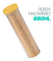 Pote Guarda Macarrão Hermético Sanremo 880ml Armazenamento Organização Transparente