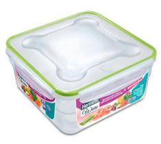 Pote hermetic ware 2L quadrado - Lig Brin