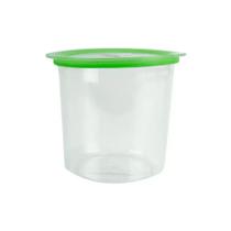 Pote Hermético 1 L Redondo Linha Vacuum Moda do Chef