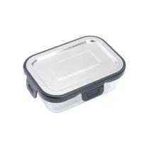 Pote Hermetico 1000 ml Tampa Alumínio para Organizar Marmita Comida Geladeira Cozinha Armario