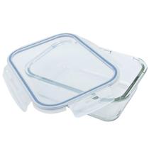 Pote Hermético 1000ml Retangular Borossilicato com Tampa Mimo Style Pote Hermético 1000ml Retangular Borossilicato com Tampa Mimo Style