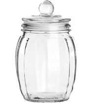 Pote Hermético 1,2 Litros Para Mantimento em Vidro Delisoga Pote Hermético 1,2 Litros Para Mantimento em Vidro Delisoga