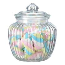 Pote Hermético 1400ml Doces Bomboniere Vidro Potiche Mantimentos Cozinha