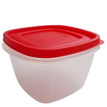 POTE HERMETICO 1,6L COM TAMPA VERMELHA 15x12,7x15CM 0360