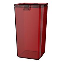 Pote Hermético 2,3 Litros Colorido Porta Mantimentos Tempero Massas Grãos Farinhas Organizador Para Cozinha Geladeira Cozinha Armário