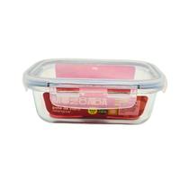 Pote Hermético 420ml C/ Tampa Plástico Mozcada Cinza Marmita Pote Hermético 420ml C/ Tampa Plástico Mozcada Cinza Marmita