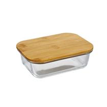 Pote Hermético 635ml em Bambu Snel Home Pote para Armazenamento de Alimentos com Tampa Hermética, Design Natural, Ideal para Cozinha Organizada Pote Hermético 635ml em Bambu Snel Home Pote para Armazenamento de Alimentos com Tampa Hermética, Design Natural, Ideal para Cozinha Organizada