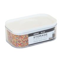 Pote Hermético a Vácuo Plástico 425ml Armazenamento Eficiente e Prático Pote Hermético a Vácuo Plástico 425ml Armazenamento Eficiente e Prático