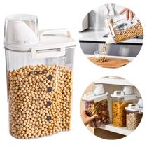 Pote Hermético Acrílico Com Bico e Tampa Dosador Multiuso Capacidade 2500ml