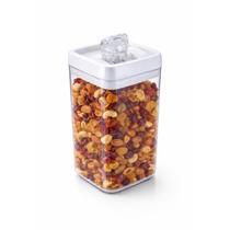 Pote Hermético Acrílico Cristal 2,3L com Vedação Silicone Pote Hermético Acrílico Cristal 2,3L com Vedação Silicone
