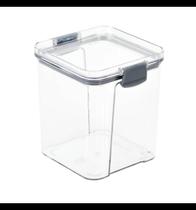 Pote Hermético Acrílico Organizador De Alimentos 1000ml Pote Hermético Acrílico Organizador De Alimentos 1000ml