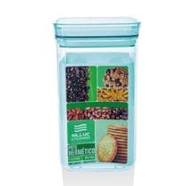 Pote Hermetico Acrilico Quadrado1,2 Lts M Empilhavel Nilluc Pote Hermetico Acrilico Quadrado1,2 Lts M Empilhavel Nilluc