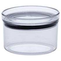 Pote Hermético Acrílico Redondo Lumini Empilhável 480ml C/ Tampa P/ Mantimentos