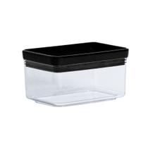 Pote Hermético Acrílico Retangular Lumini Empilhável 580ml