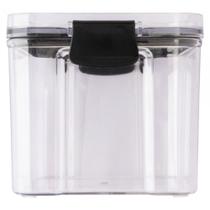 Pote hermético acrilico tampa empilhavel pet 600ml organizador alimento - CLINK