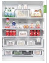 Pote Hermético Com Cesto Escorredor E Válvula De Ar 1700Ml