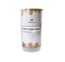 Pote hermetico com tampa de plastico 1 litro e 100 ml - Amigold