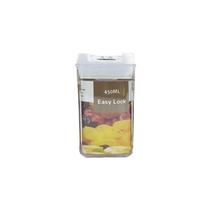 Pote hermetico com tampa de plastico 450 ml - 7 x 13 cm Pote hermetico com tampa de plastico 450 ml - 7 x 13 cm