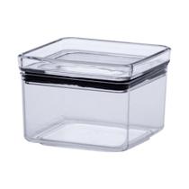 Pote Hermetico Com Tampa Transparente Lumini Quadrado 480ml