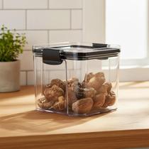 Pote Hermético com Trava Resistente 700ml Tampa com Trava Antivazamento Livre de BPA Armazenamento de Alimentos e Organização da Cozinha. Opção