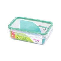 Pote Hermético com Travas 1,24L Modular Sanremo Freshy Verde Fitness Academia Marmita Cozinha