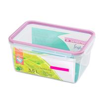 Pote Hermético com Travas 3,5L Modular Sanremo Freshy Rosa Fitness Academia Marmita Cozinha Alimento Pote Hermético com Travas 3,5L Modular Sanremo Freshy Rosa Fitness Academia Marmita Cozinha Alimento