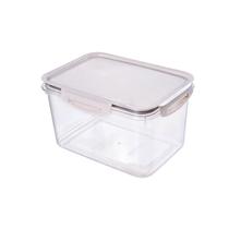 Pote Hermético com Travas 4 Litros Plasútil Borracha Branco Alimentos Mantimentos Comida Organizador Pote Hermético com Travas 4 Litros Plasútil Borracha Branco Alimentos Mantimentos Comida Organizador