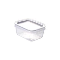 Pote Hermético com Travas 550ml Plasútil Borracha Cinza Despensa Geladeira Compacto Modular Marmita Pote Hermético com Travas 550ml Plasútil Borracha Cinza Despensa Geladeira Compacto Modular Marmita