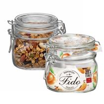 Pote Hermético com Vedação FIDO 500 Bormiolli Italiano 500mL