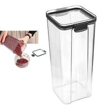 Pote Hermetico Conserva 1300ml Tampa Veda Acrilico Transparente Armazena Mantimento Alimento Tempero Cozinha Armario Empilhavel Resistente Multiuso O Pote Hermetico Conserva 1300ml Tampa Veda Acrilico Transparente Armazena Mantimento Alimento Tempero Cozinha Armario Empilhavel Resistente Multiuso O