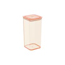 Pote Hermético Coza Modo 1,2 Litros Laranja Crush Pote Hermético Coza Modo 1,2 Litros Laranja Crush