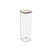 Pote Hermético Coza Modo 1,8 Litros Ligth Gray Pote Hermético Coza Modo 1,8 Litros Ligth Gray