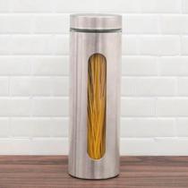 Pote Hermético de Inox com Tampa e Visor de Vidro 1,8L Mimo Style