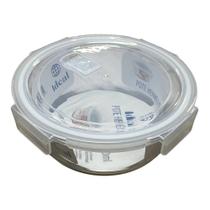 Pote Hermético De Vidro 980 Ml Tampa Com Trava Vedação Silicone Armazenamento Alimentos Freezer Micro-Ondas Transparente Pote Hermético De Vidro 980 Ml Tampa Com Trava Vedação Silicone Armazenamento Alimentos Freezer Micro-Ondas Transparente