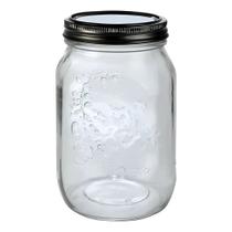 Pote Hermético De Vidro Com Tampa Metal Grande Para Conservas e Alimentos -1,45 litro Pote Hermético De Vidro Com Tampa Metal Grande Para Conservas e Alimentos -1,45 litro