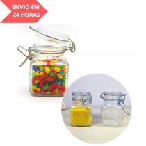 Pote Hermético De Vidro Com Trava 100ml