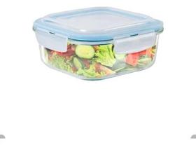 Pote Hermético de Vidro Marmita Fitness Vasilha Com Tampa Para Microondas e Freezer 320 ml Pote Hermético de Vidro Marmita Fitness Vasilha Com Tampa Para Microondas e Freezer 320 ml