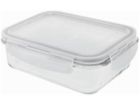 Pote Hermético de Vidro Oikos com Tampa Transparente 1,040 Litros Pote Hermético de Vidro Oikos com Tampa Transparente 1,040 Litros