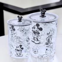 Pote Hermético Decorado de Acrílico Porta Mantimentos