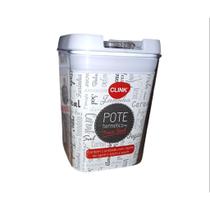 POTE HERMETICO EM ACRILICO QUADRADO COM TRAVA PARA ALIMENTOS EMPILHAVEL DE 750ml POTE HERMETICO EM ACRILICO QUADRADO COM TRAVA PARA ALIMENTOS EMPILHAVEL DE 750ml